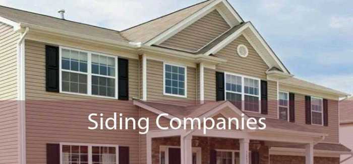 Siding Companies - Window And Aluminum Siding Companies Near Me